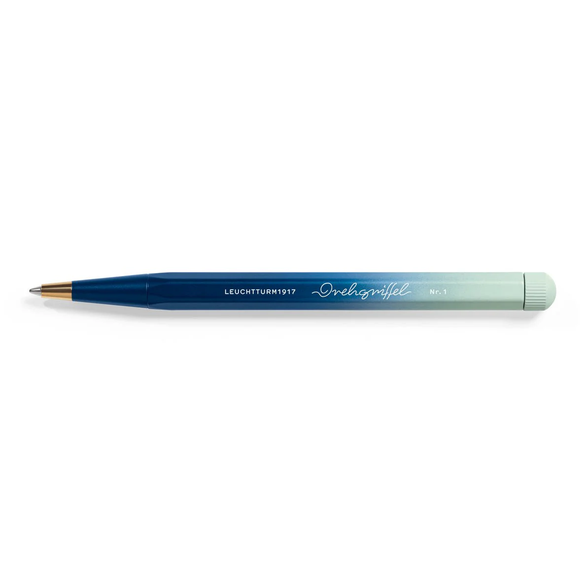 Stylo bille LEUCHTTURM1917 Gradient Edition - Navy/Mint Green