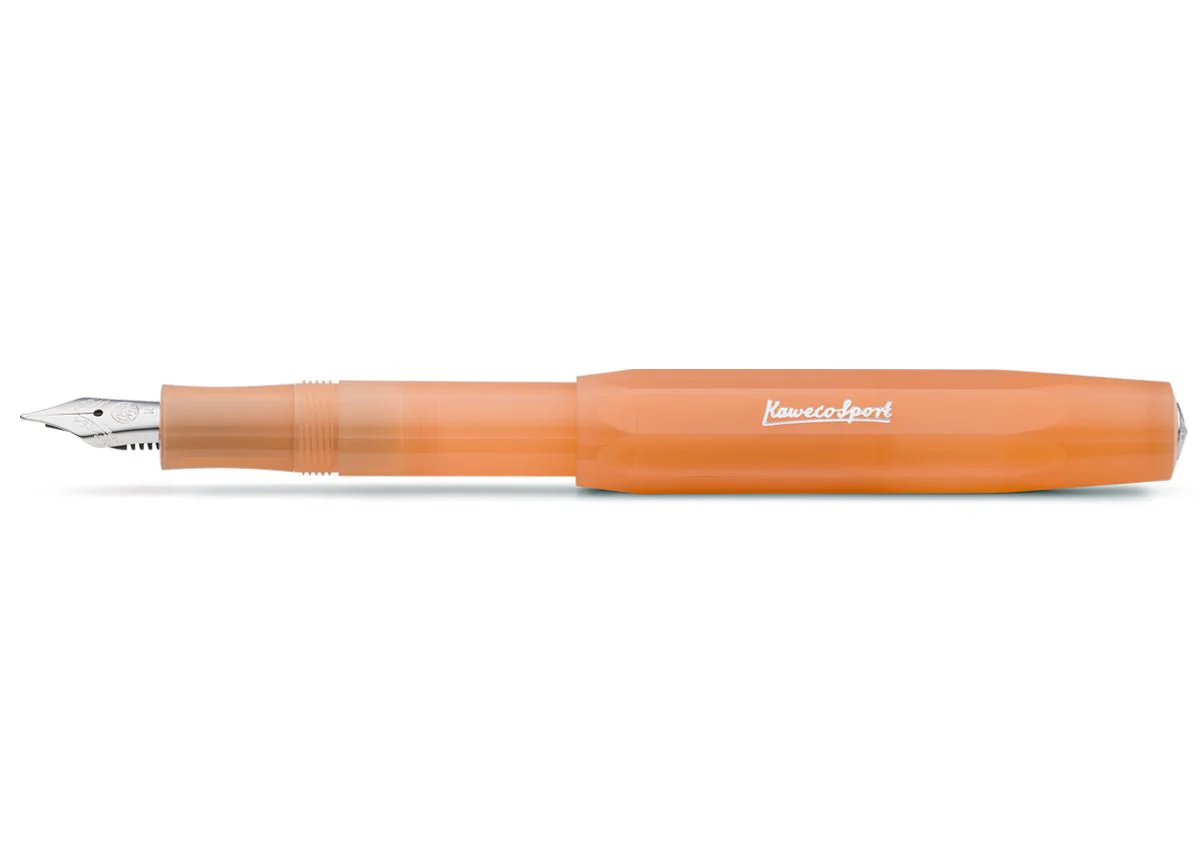 Stylo plume KAWECO Frosted Sport - Soft Mandarin